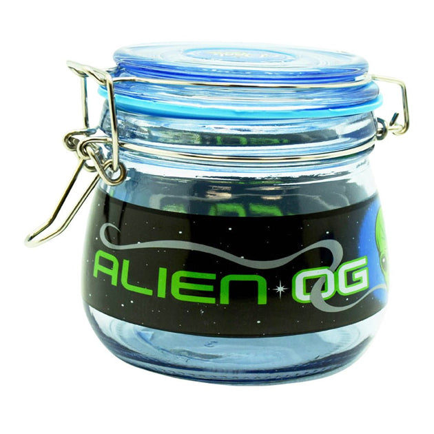 Dank Tank Airtight Glass Storage Jar | Alien OG - Glasss Station