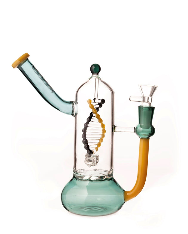 Daze Glass Spinning DNA & Turbine Perc Bong - Glasss Station
