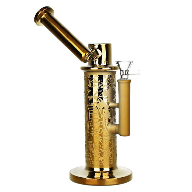 Death & Decay 10.75" Electroplated Water Pipe - Glasss Station