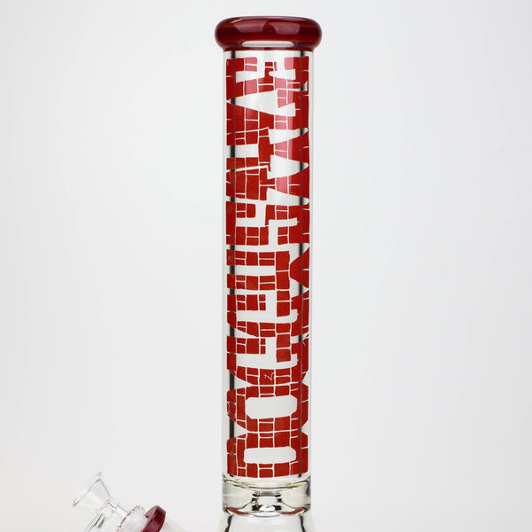 DEATH ROW-15.5" 7mm DOGGYSTYLE Glass Beaker Bong by Infyniti - Glasss Station