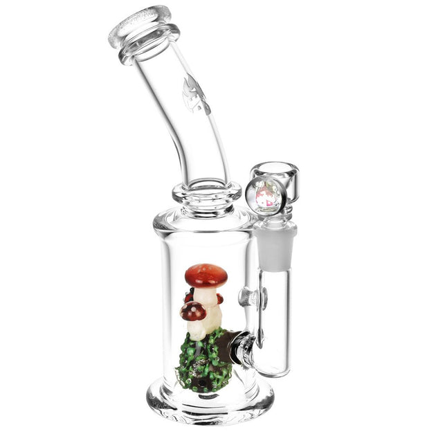 Empire Glassworks 8.5" Cosmic Mushrooms UV Nano Rig - Glasss Station