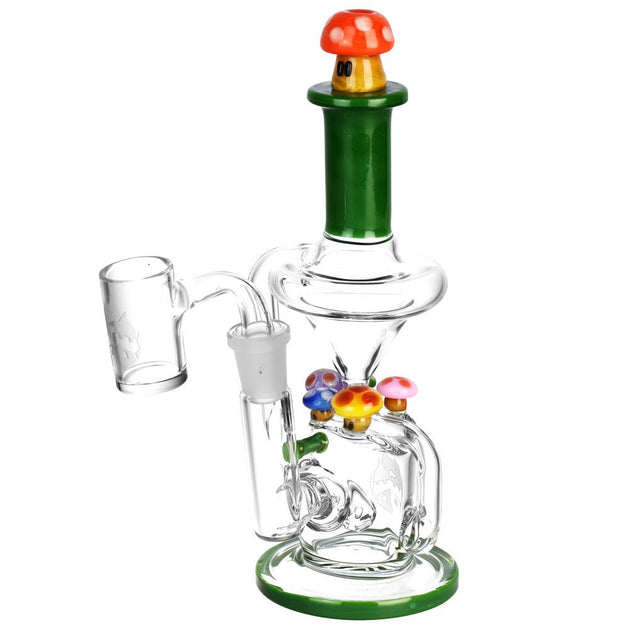 Empire Glassworks 8.5" Mushrooms Recycler Dab Rig - Glasss Station