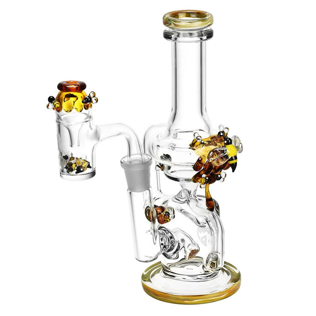 Empire Glassworks Beehive Mini Recycler Dab Rig - Glasss Station