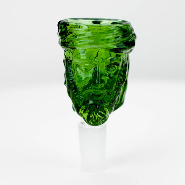 Face Design Glass Bowl - Glasss Station
