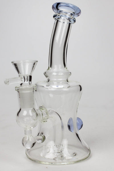 Fixed 3 Hole Diffuser 2-in-1 6" Skirt Bubbler - Glasss Station
