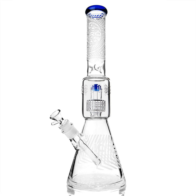 Frosted 15.5" Beaker Bong - Glasss Station