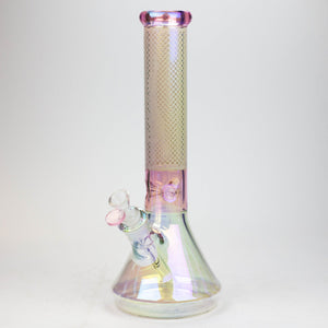 Genie 13" Electroplated Glass Beaker Bong - Glasss Station