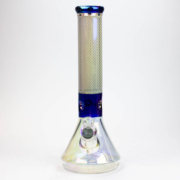 Genie 13" Electroplated Glass Beaker Bong - Glasss Station