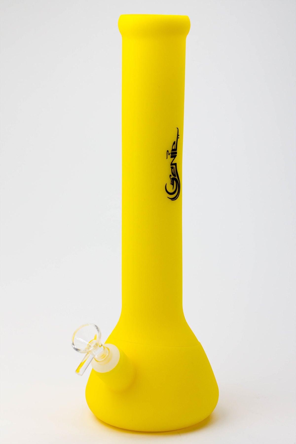 GENIE 13" Solid-Color Detachable Silicone Beaker Bong - Glasss Station
