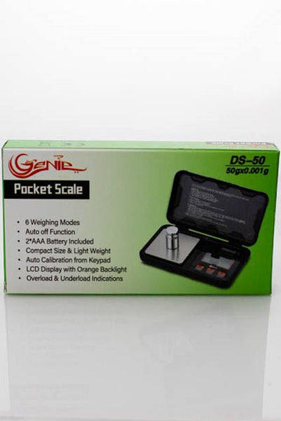 Genie DS-50 Pocket Scale - Glasss Station