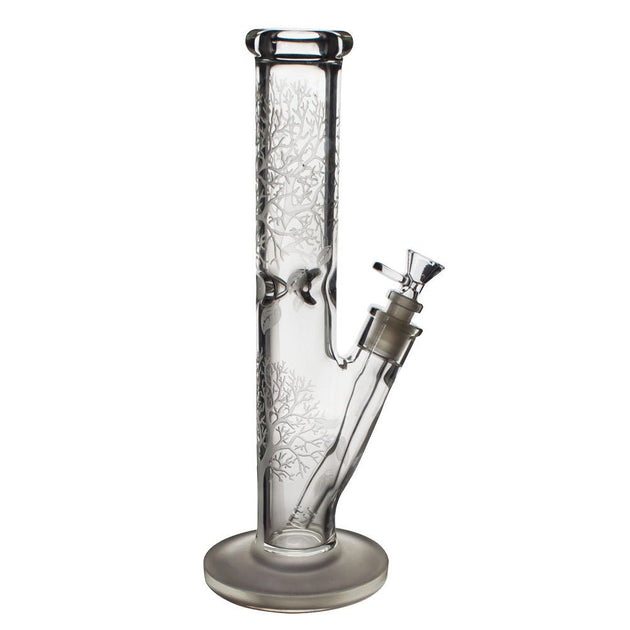 Glow in the Dark Tree 13.5" Water Pipe - Glasss Station