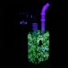 Glow Mushroom Juice Box 7.5" Dab Rig - Glasss Station