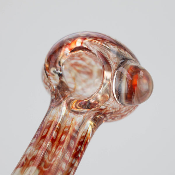 Gold Fumed 4" Hand Pipe - Glasss Station