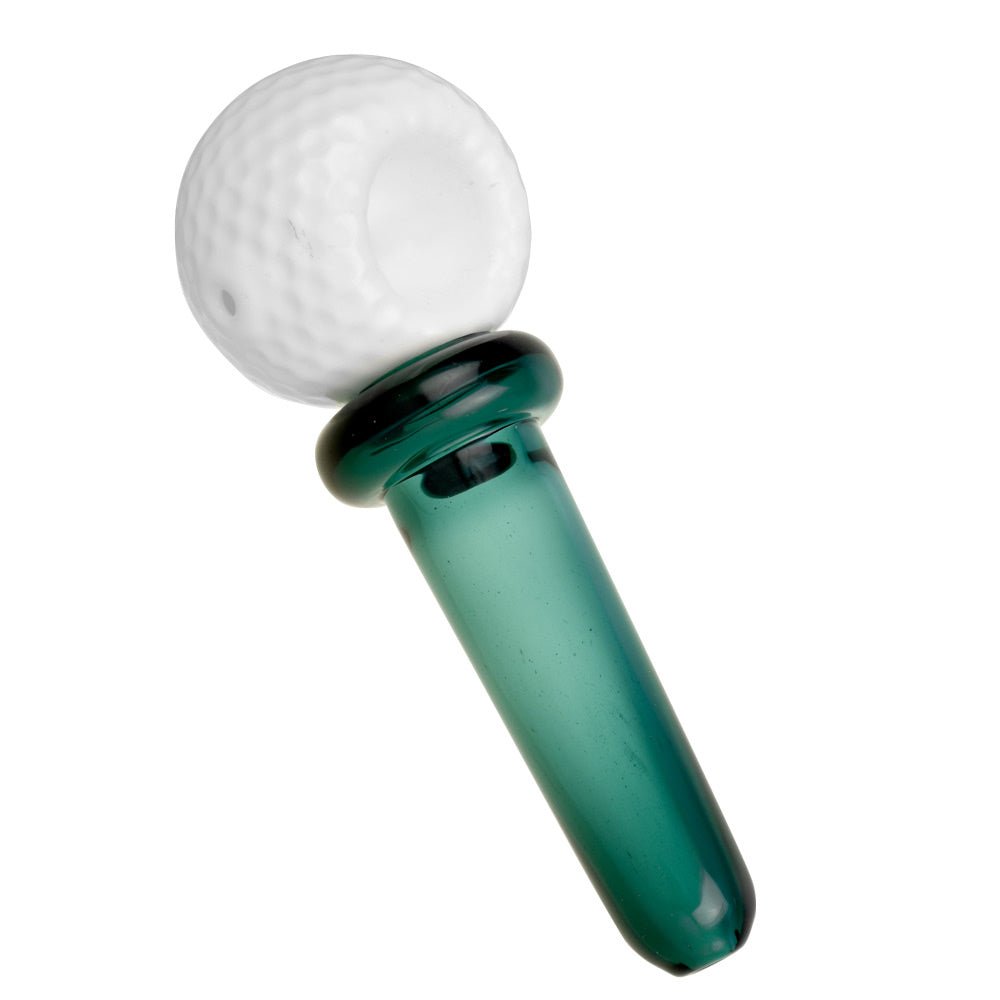 Golf Ball & Tee Spoon Pipe - Glasss Station