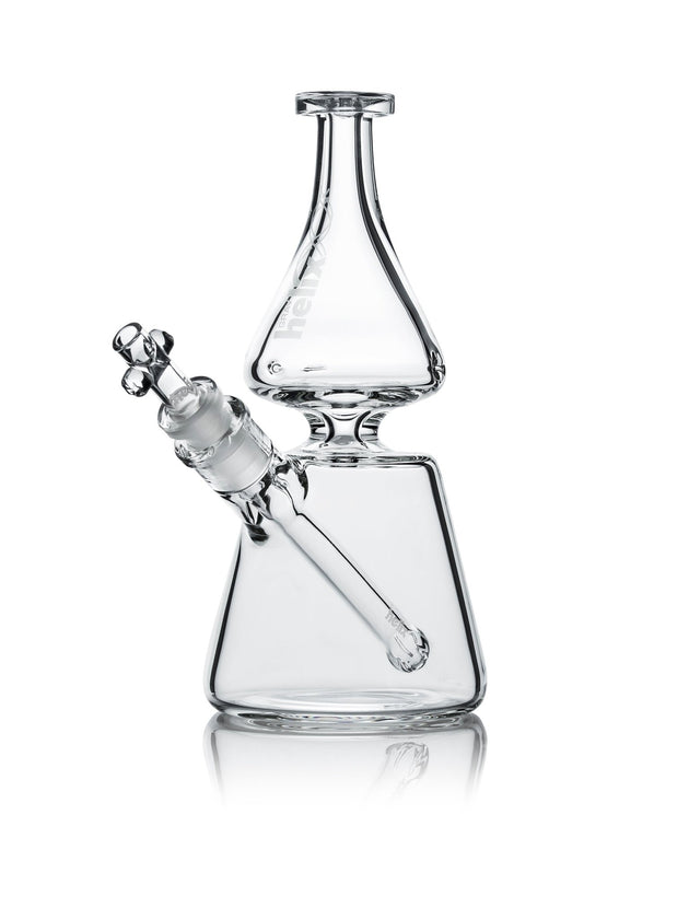 GRAV Helix Clear Beaker Base Water Pipe - Glasss Station