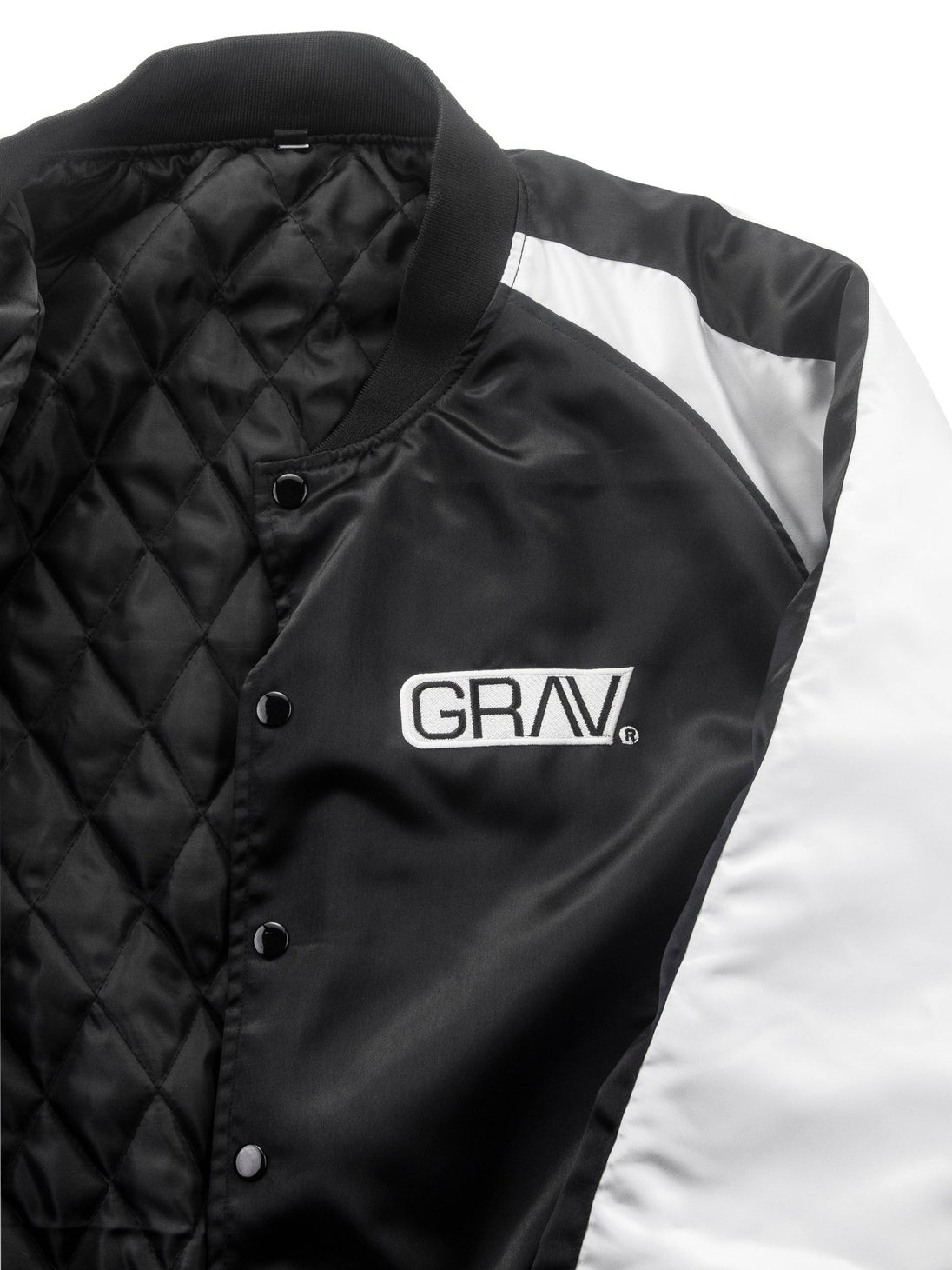 GRAV Satin Bomber Jacket - Glasss Station