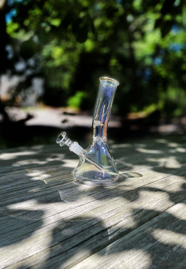 Headway 8" 5mm Lazy Boy Glass Beaker Bong - Glasss Station