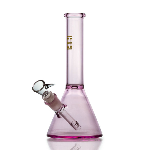 Hemper Pink Beaker Bong - Glasss Station