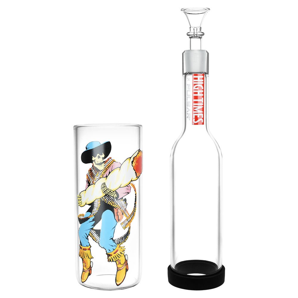 High Times x Pulsar Cowboy Boots Gravity Bong - Glasss Station