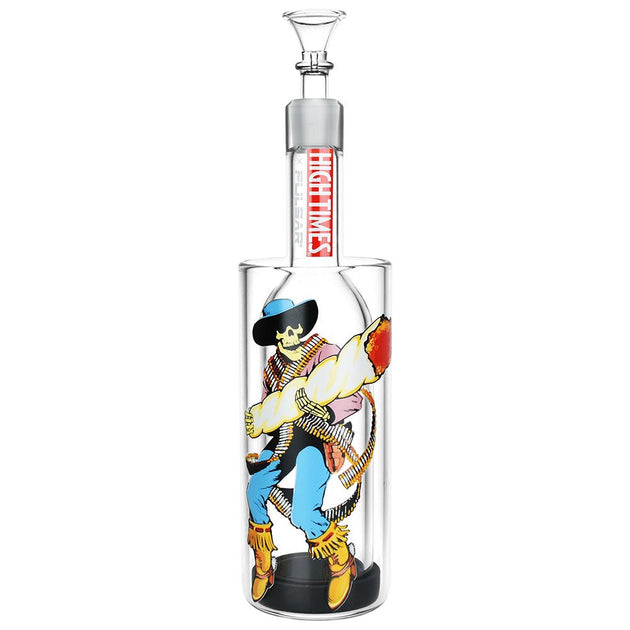 High Times x Pulsar Cowboy Boots Gravity Bong - Glasss Station