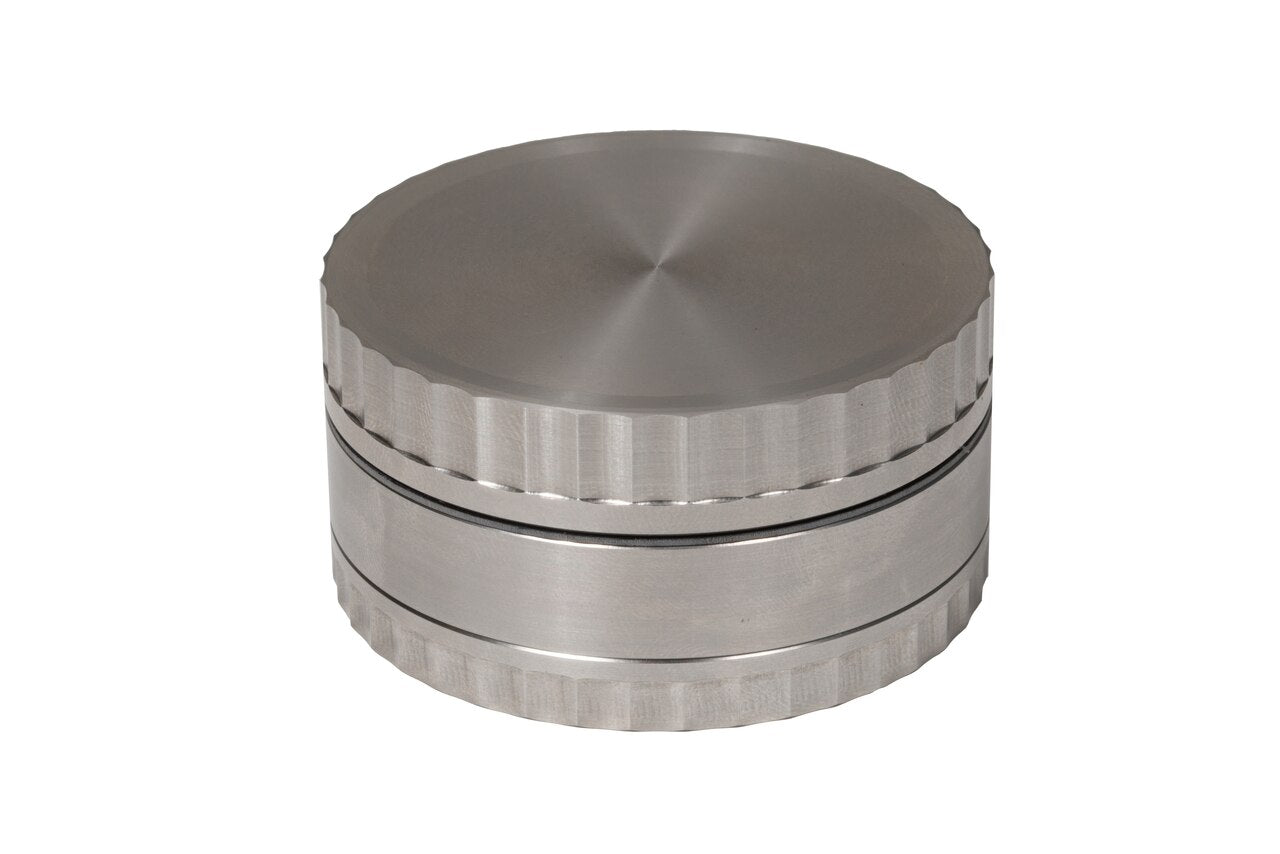 IASO Goods 3 Piece 2.5" Stainless Steel Grinder - Glasss Station
