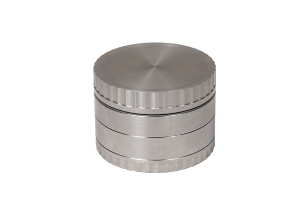 IASO Goods 4 Piece 2.5" Stainless Steel Grinder - Glasss Station
