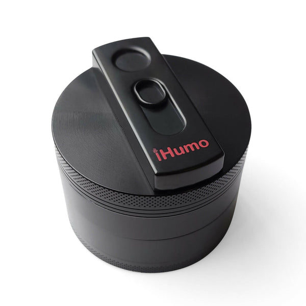 iHumo 4 Part 60mm Grinder & USB Lighter - Glasss Station