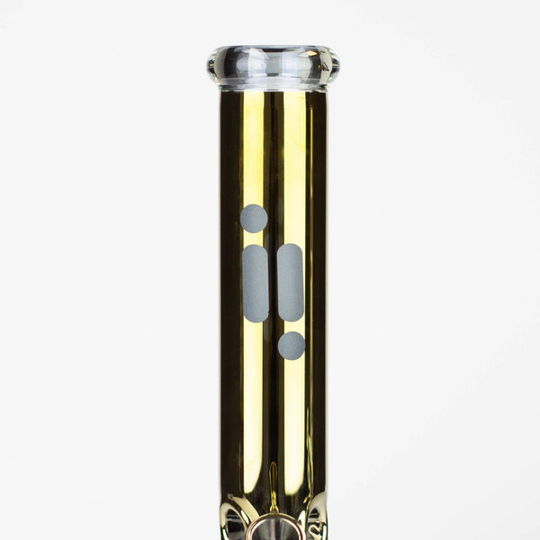 Infyniti 13.5" 7mm Metallic Classic Beaker Bong - Glasss Station