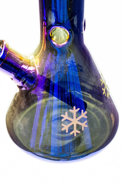 Infyniti Snowflake 24" 7mm Beaker Bong - Glasss Station