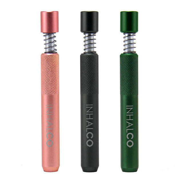 Inhalco One Hitter Pipes 3 Pack - Glasss Station