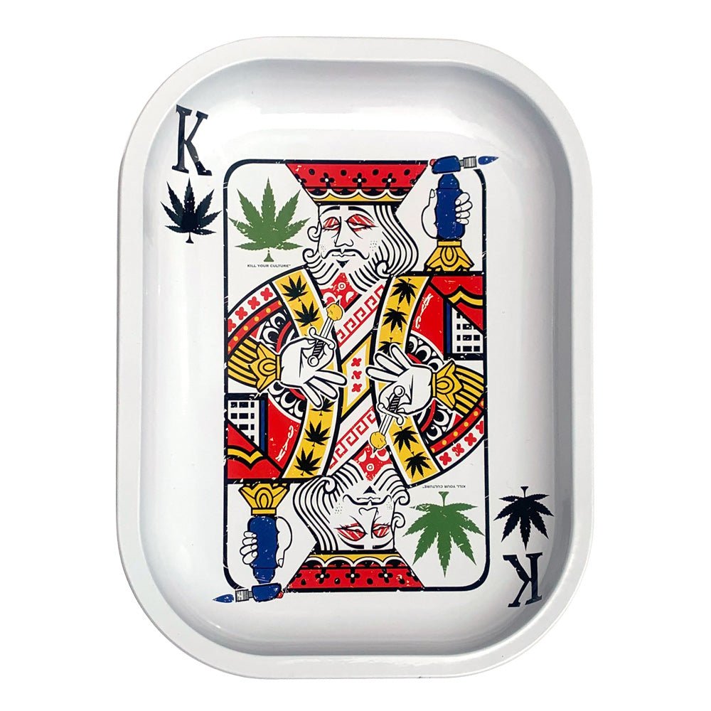 Kill Your Culture King of Concentrates Rolling Tray - 5.5"x7" - Glasss Station