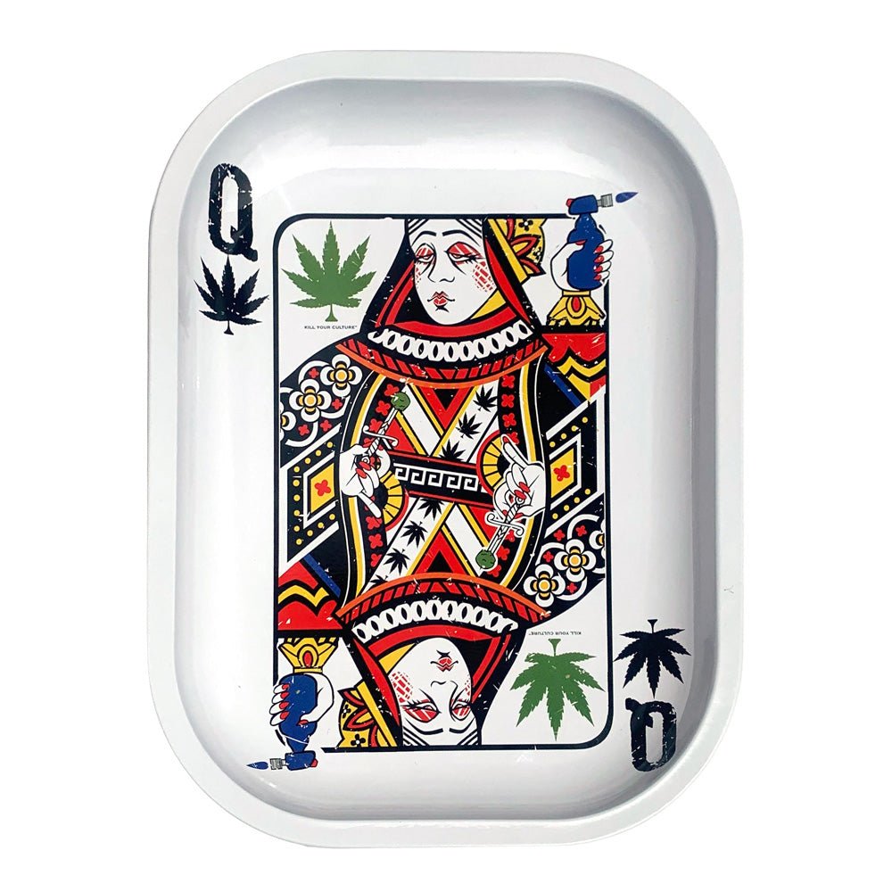 Kill Your Culture Queen of Concentrates Rolling Tray - 5.5"x7" - Glasss Station
