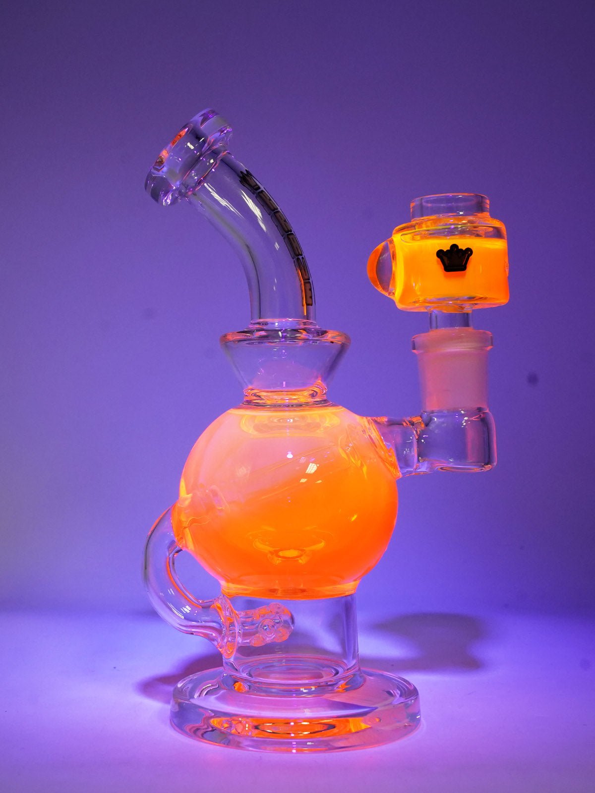 Krave Glass Freezable Ball Waterpipe - Glasss Station
