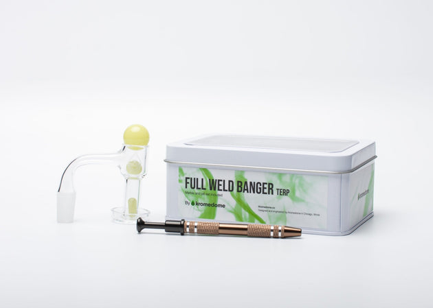 Kromedome Full Weld Terp Slurper Quartz Banger Kit - Glasss Station