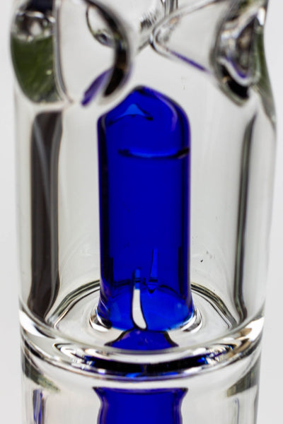 KUSH 14" 7mm Glass Bong w/ Inline Diffuser and Splash Guard - Glasss Station