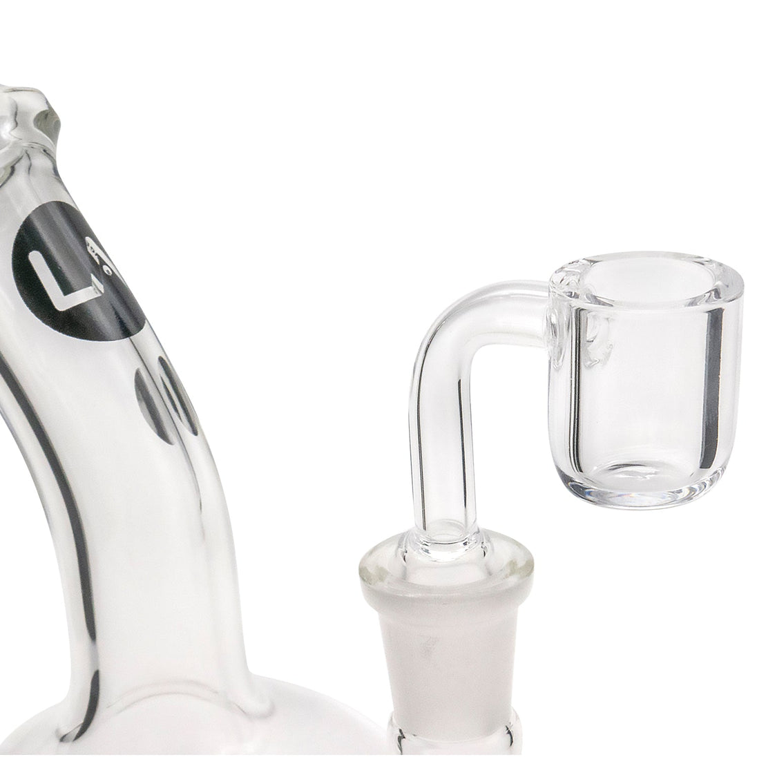 LA Pipes Bubble Base Concentrate Rig - Glasss Station