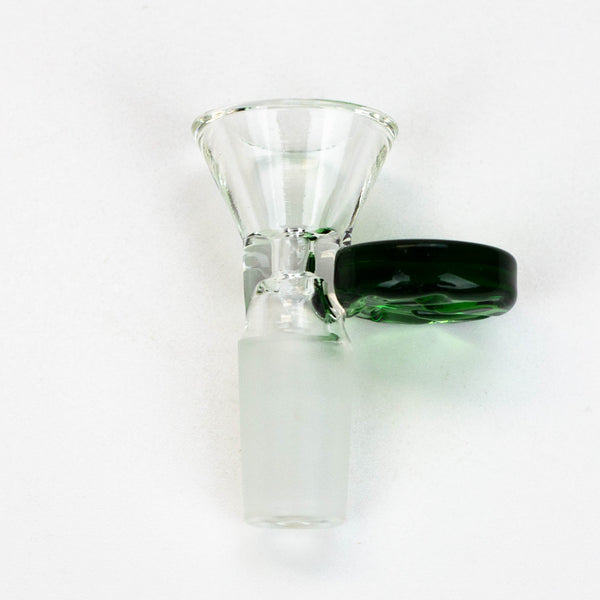 Leaf Stamped Glass Bowl - Glasss Station