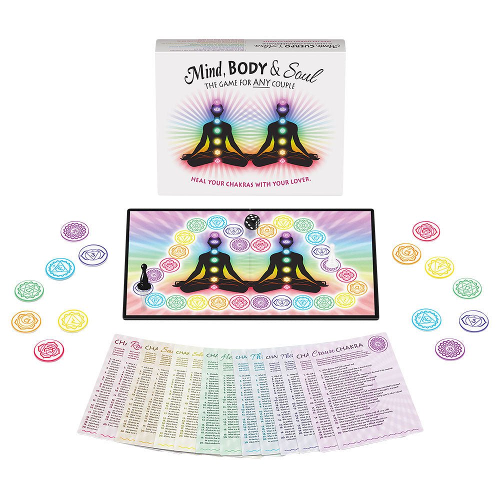 Mind, Body & Soul Board Game - Glasss Station