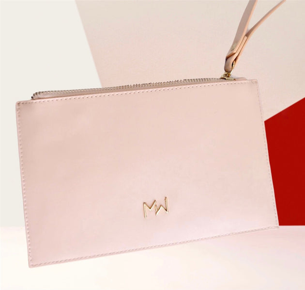 Miss Weed Stash It All Pink Zipper Clutch - Glasss Station