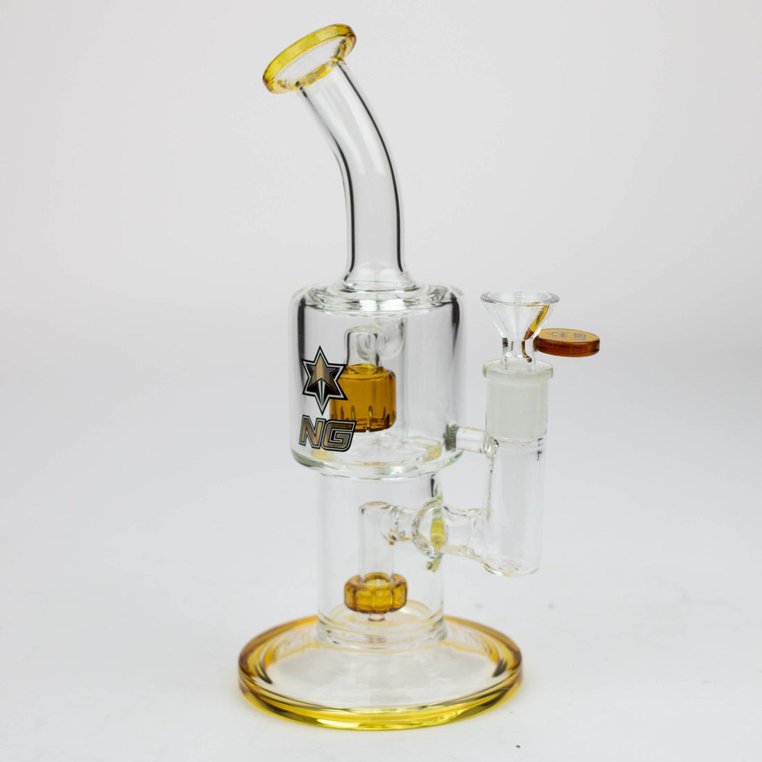 NG-8.5" Double Chamber Bubbler - Glasss Station