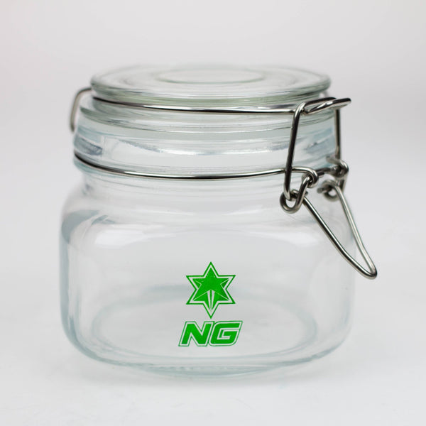 NG - Airtight Glass Jar w/ Lid - Glasss Station