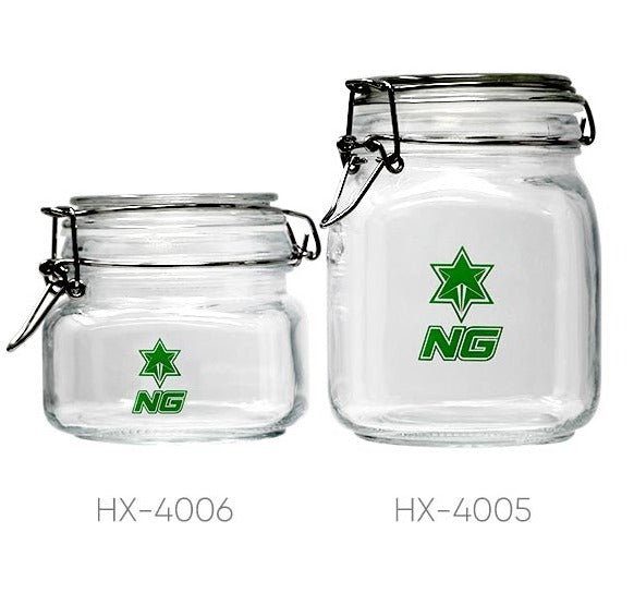 NG - Airtight Glass Jar w/ Lid - Glasss Station