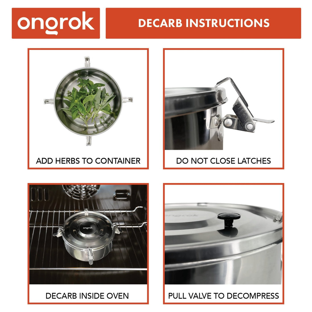 Ongrok Decarboxylation Kit - Glasss Station