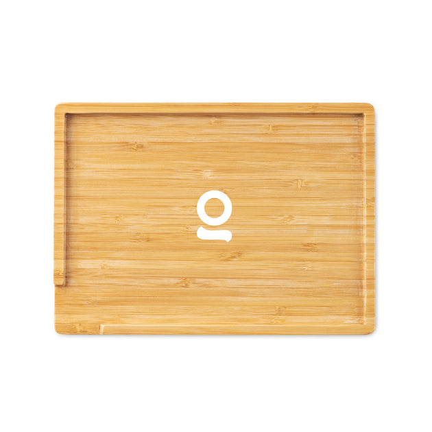 Ongrok Sustainable Small Bamboo Wood Tray - Glasss Station