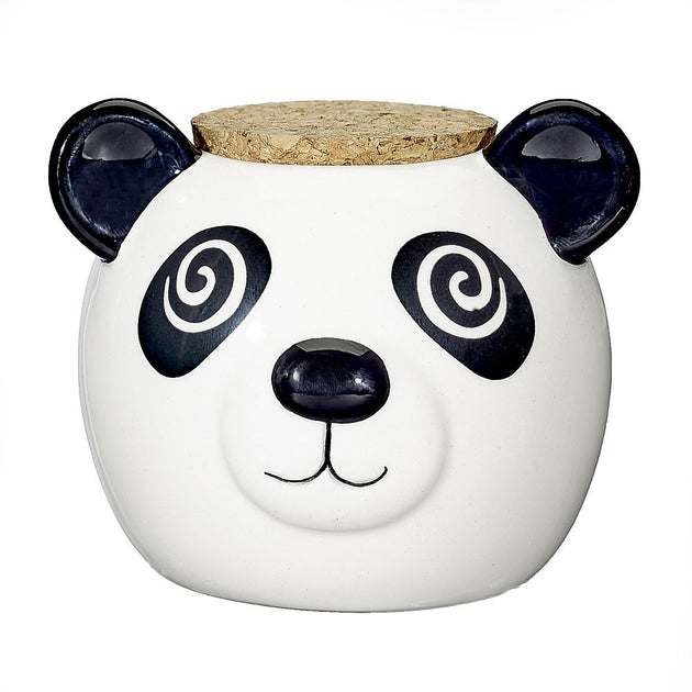 Panda Stash Jar - Glasss Station