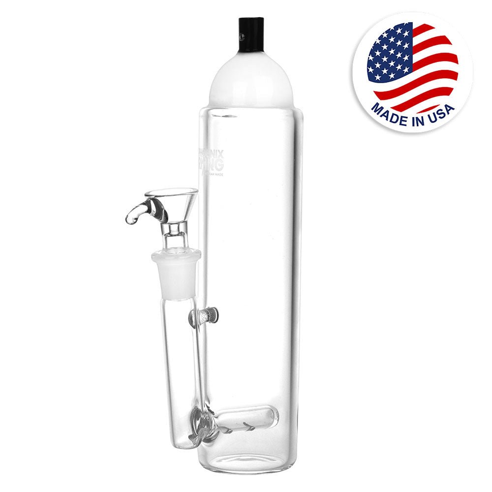 Phoenix Rising Spray Can 8.5" Water Pipe - Glasss Station