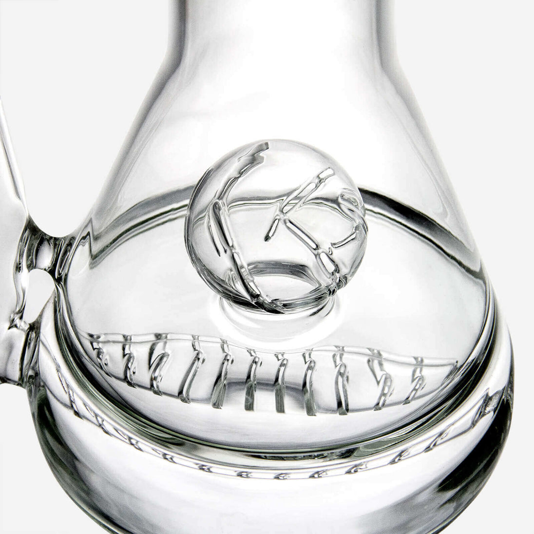 Pilot Diary Crystal Ball Perc Dab Rig - Glasss Station