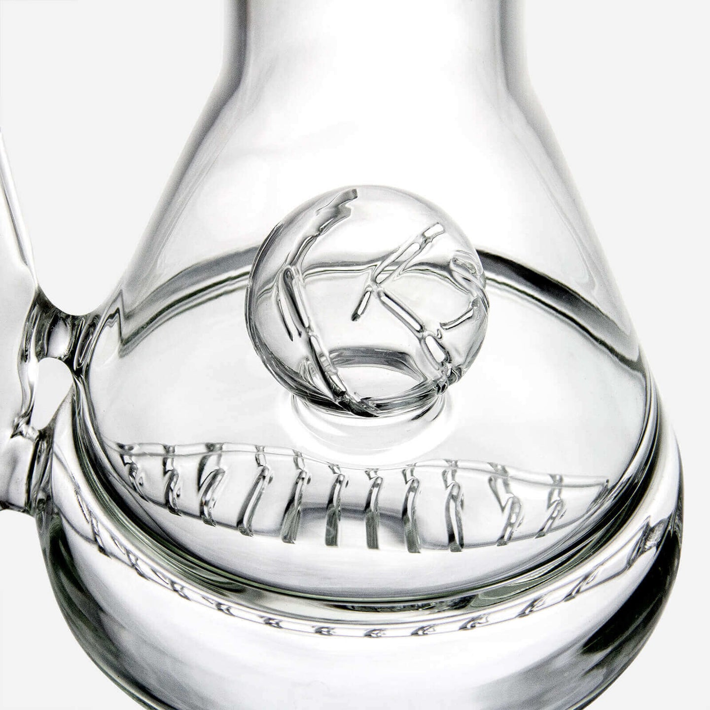 Pilot Diary Crystal Ball Perc Dab Rig - Glasss Station