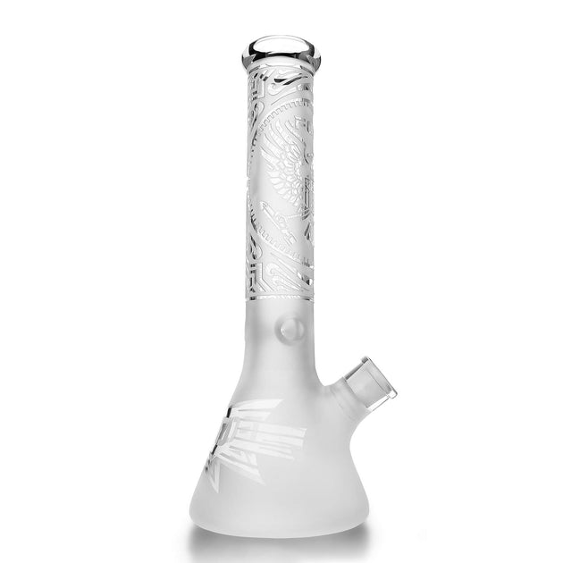 Pilot Diary Frosted Glass Bong - Glasss Station