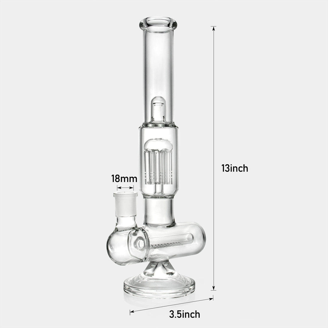 Pilot Diary Inline Perc to Tree Perc Water Bong - Glasss Station